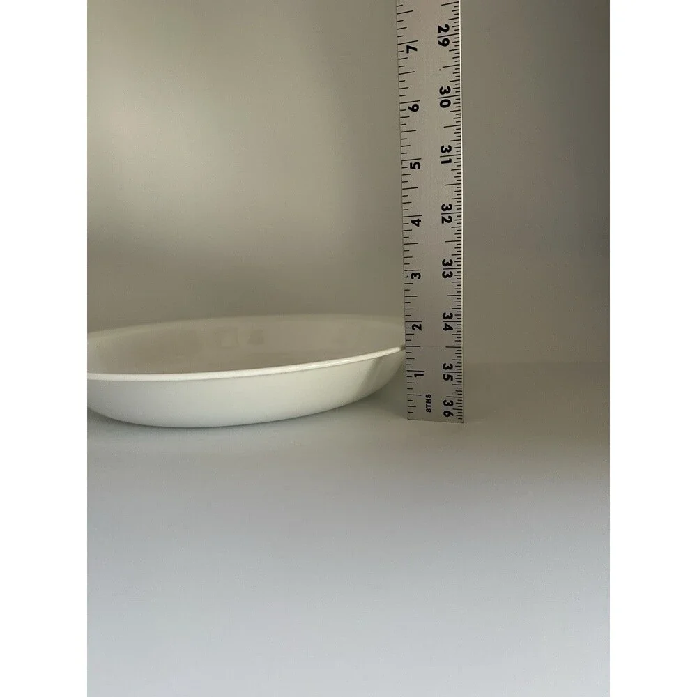 Vintage Corelle Winter White Pie Plate 10 1/4” Excellent Condition